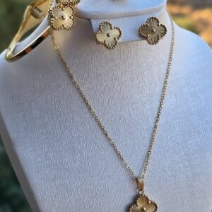 Parure van cleef 4ps inoxydable