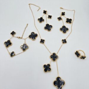 parure van cleef 4ps inoxydable