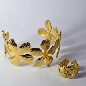 Bracelet et bague inoxydable